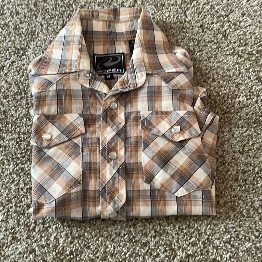Long sleeve button down shirt size XS